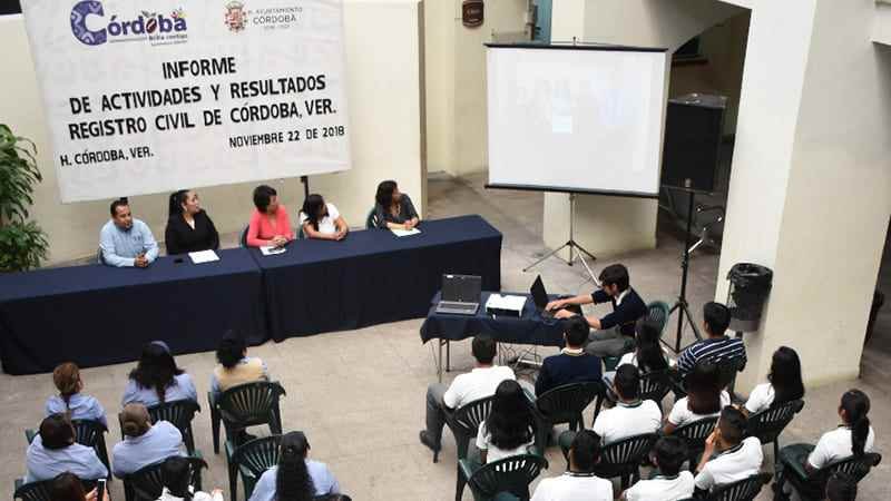 Registro Civil rinde informe de labores Sucesos de Veracruz