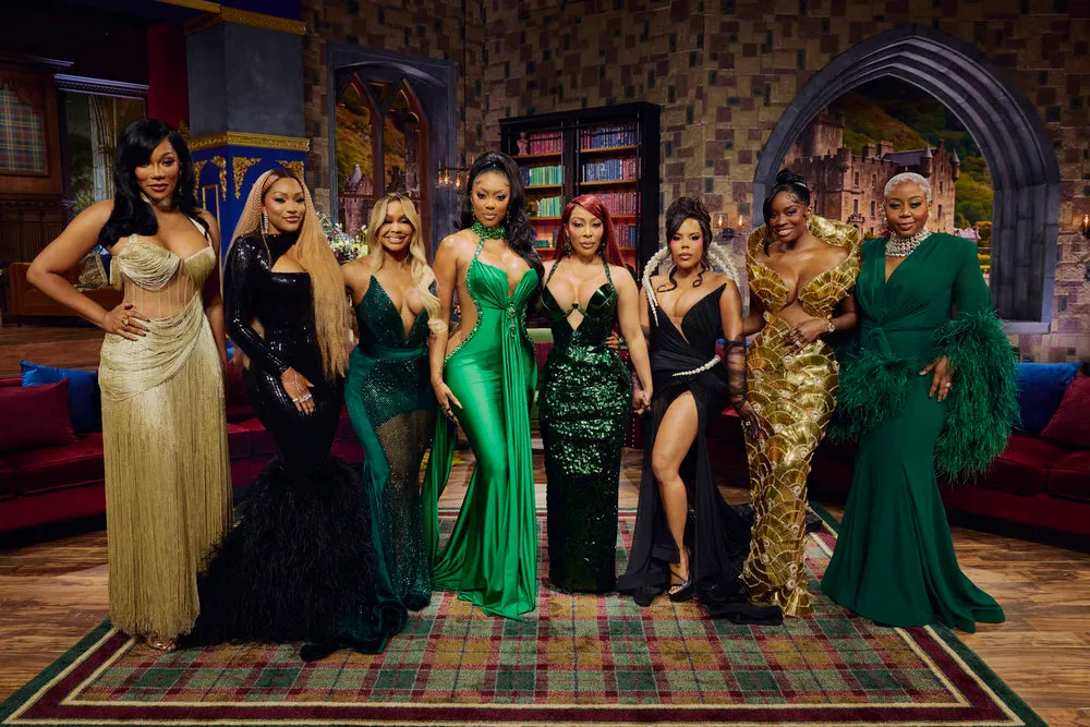The cast of RHOA at the Season 17 reunion 